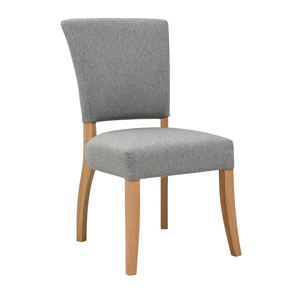 Upholstered Dining Chair - Grey
