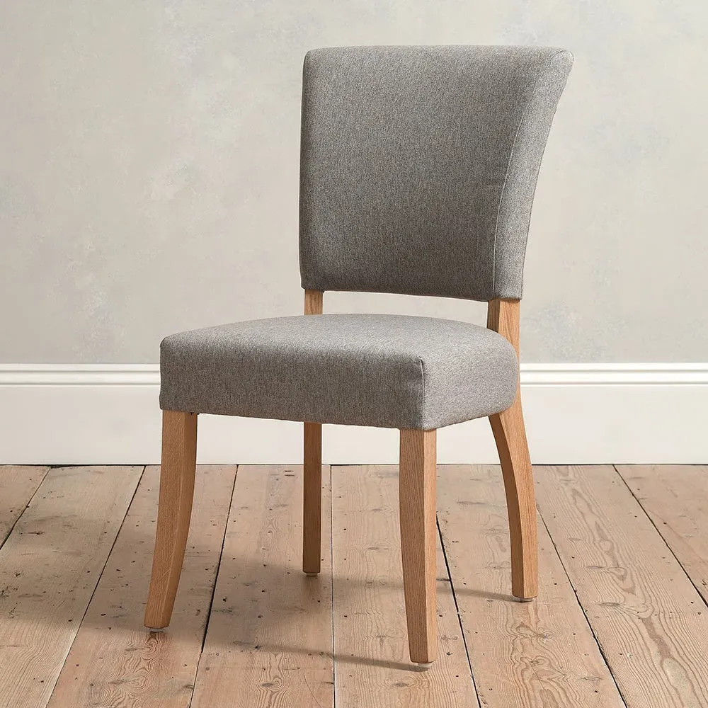 Upholstered Dining Chair - Grey image