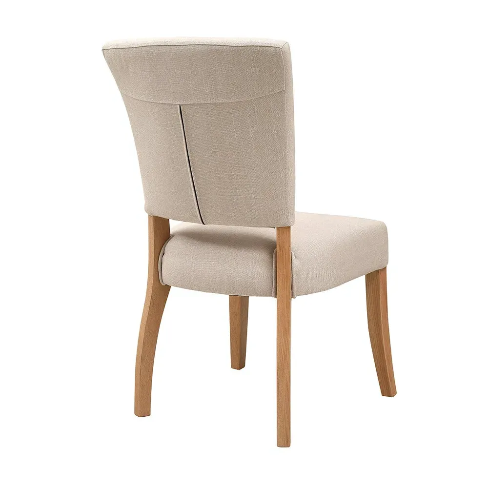 Upholstered Dining Chair - Stone