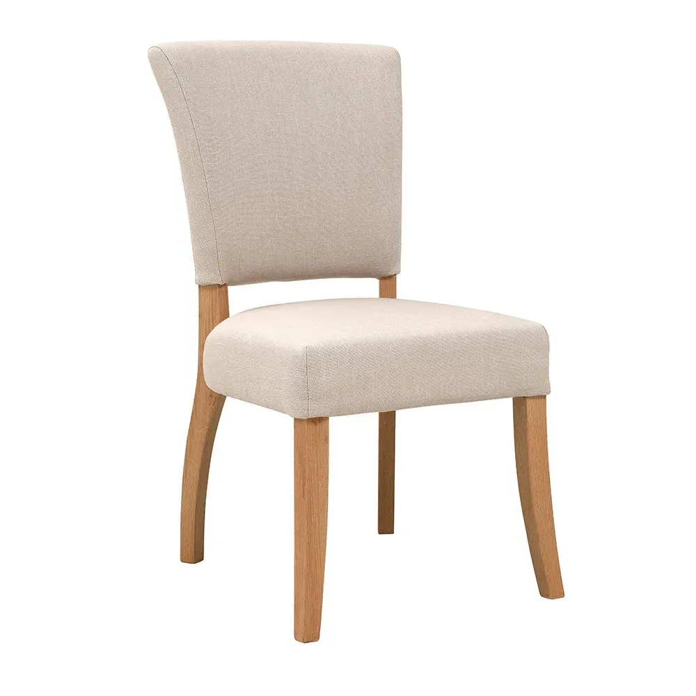 Upholstered Dining Chair - Stone
