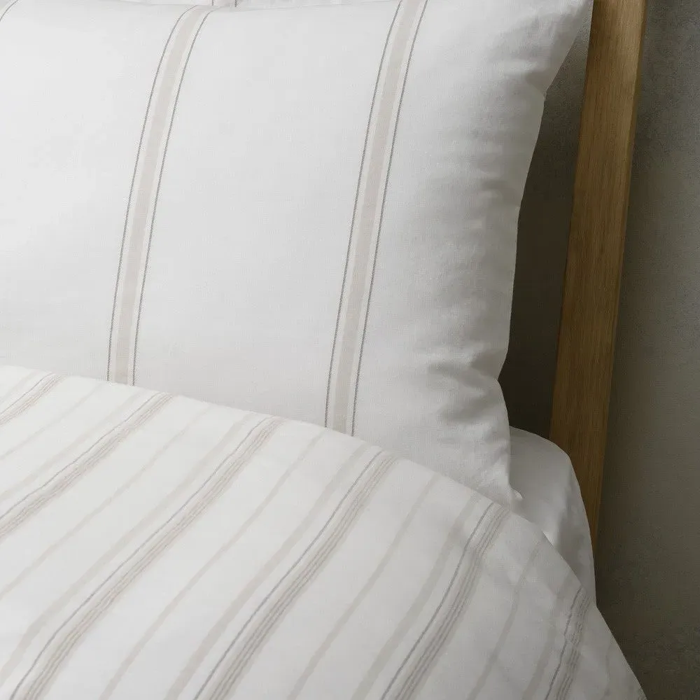 Natural Double Duvet Cover Set - Cotton image