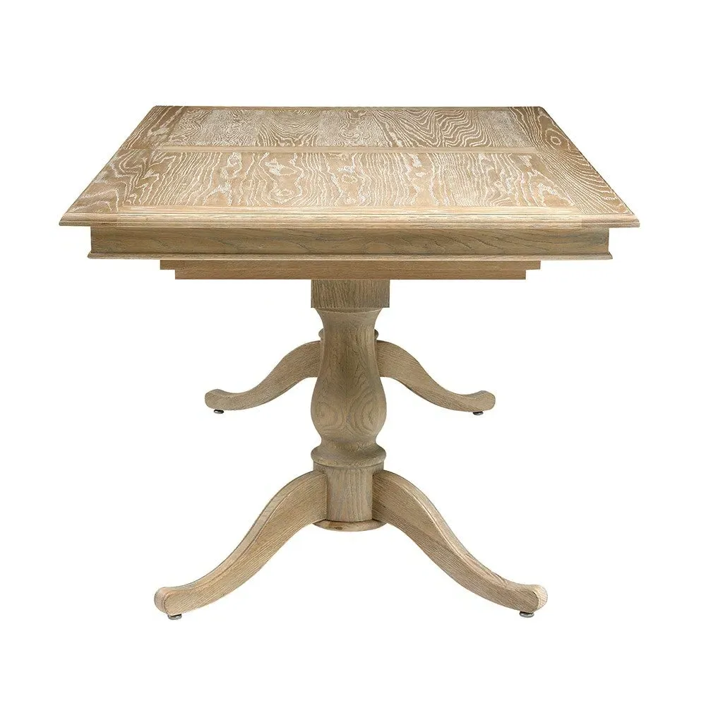 6-10 Seater Extending Dining Table - Brown, Oak