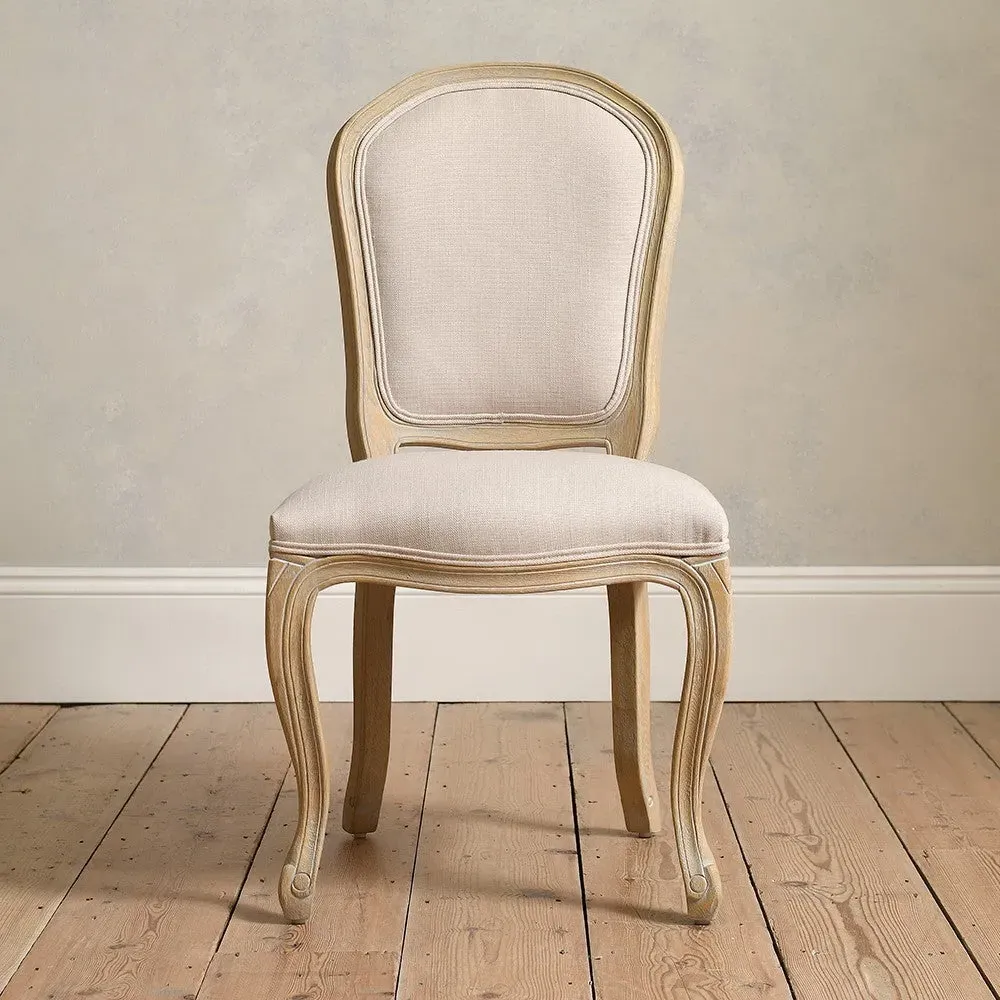 Camille Dining Chair - Limewash Oak