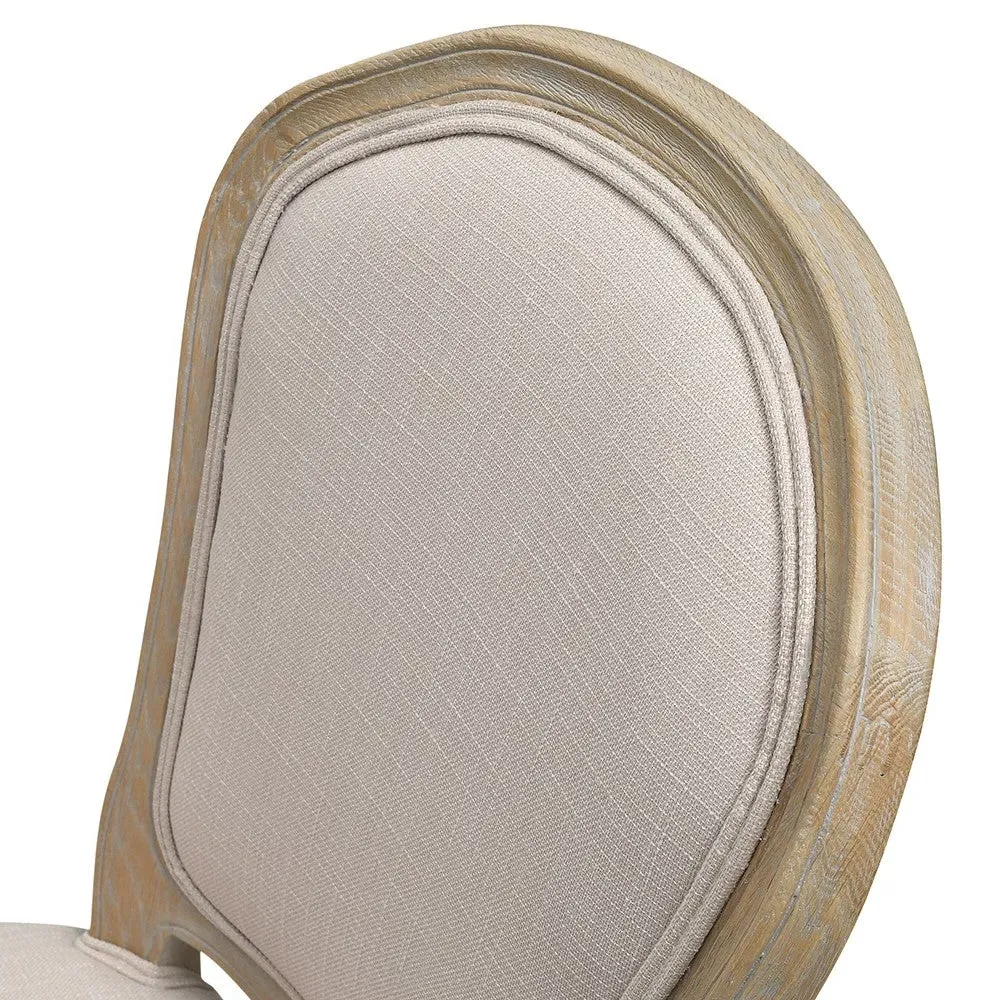 Camille Dining Chair - Limewash Oak