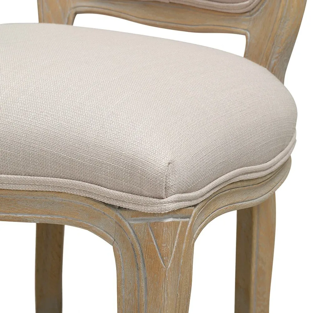 Camille Dining Chair - Limewash Oak