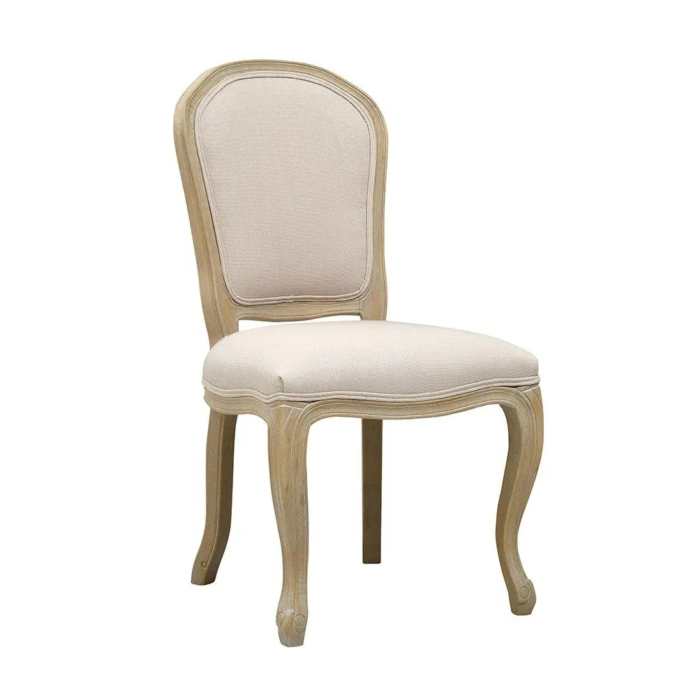 Camille Dining Chair - Limewash Oak