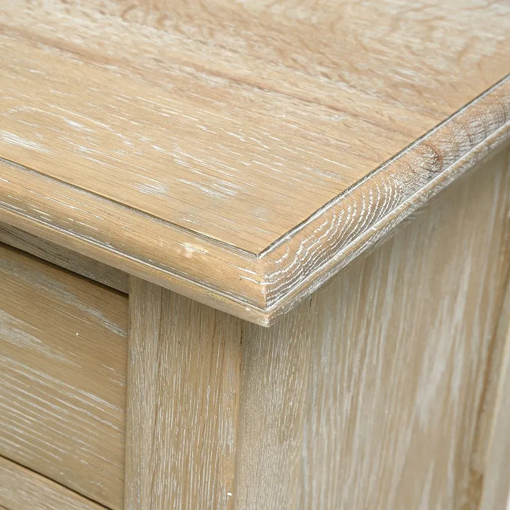 Camille Extra Large Sideboard - Brown, Oak