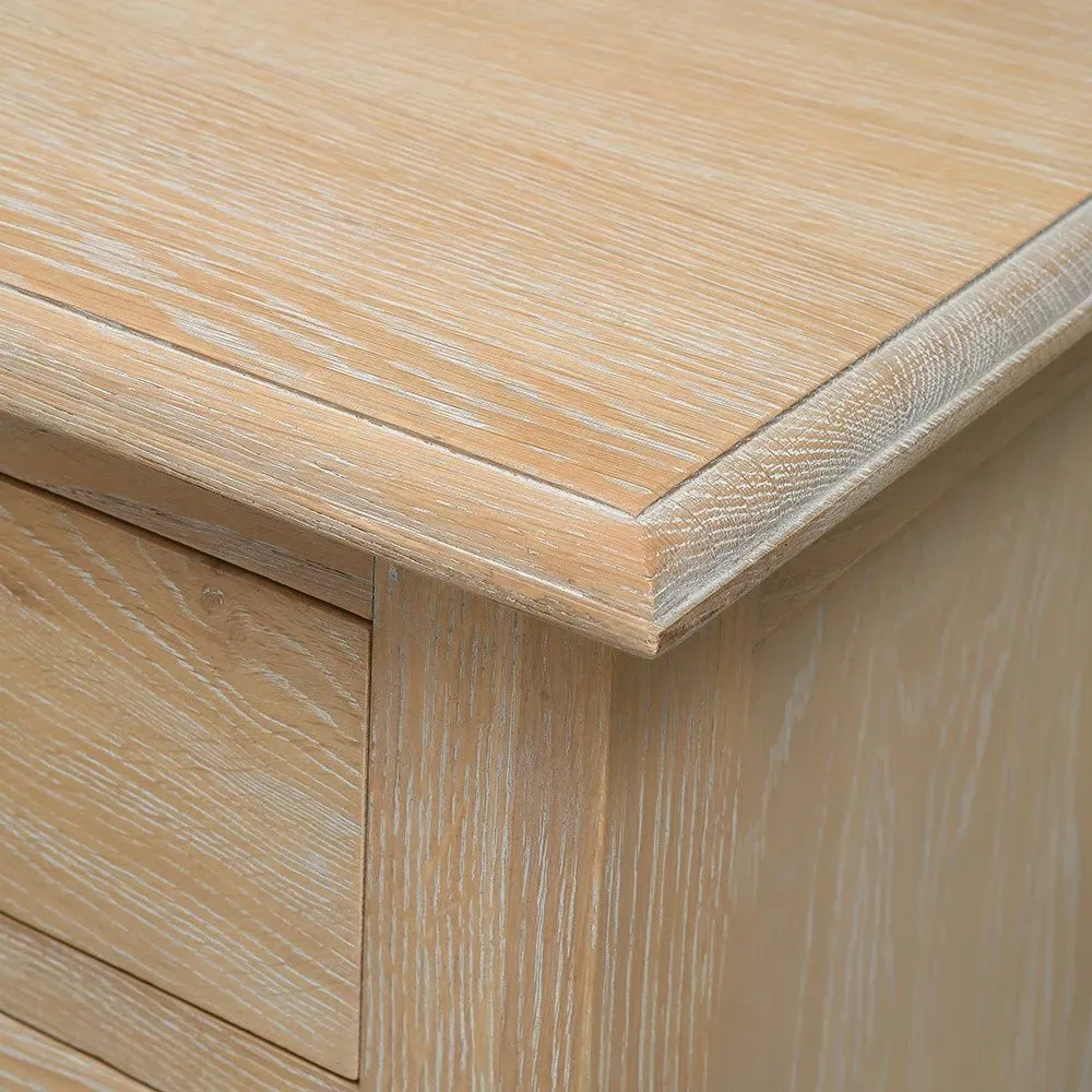 Camille Small Sideboard - Limewash Oak