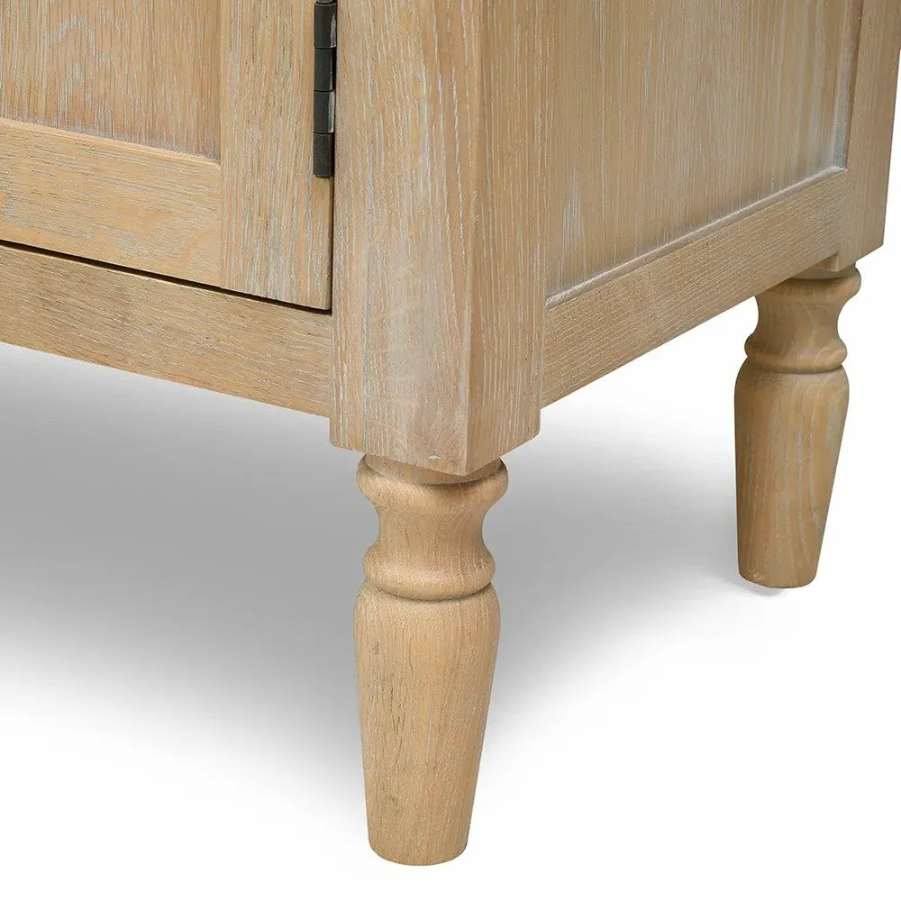 Camille Small Sideboard - Limewash Oak