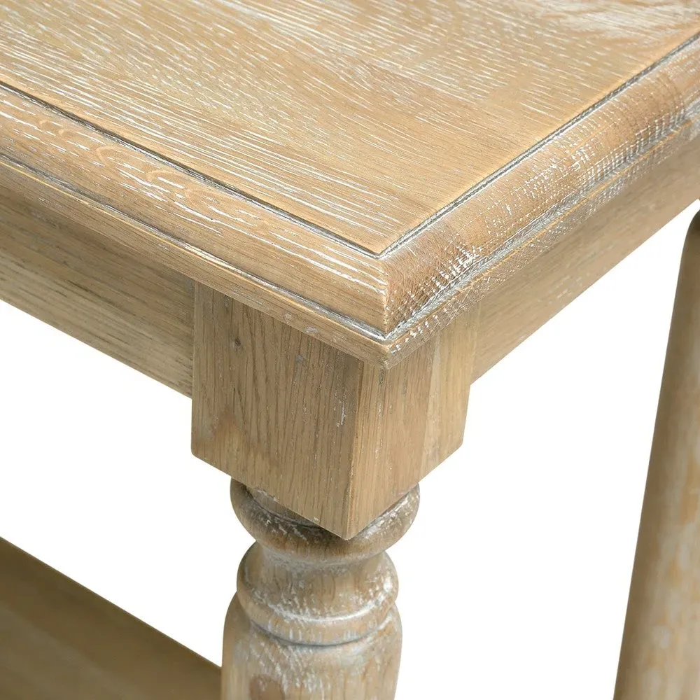 Console Table - Brown, Oak