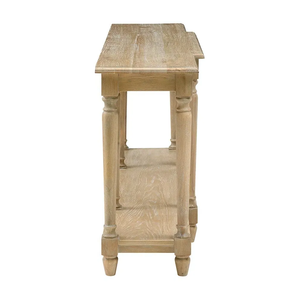 Large Console Table - Brown, Oak