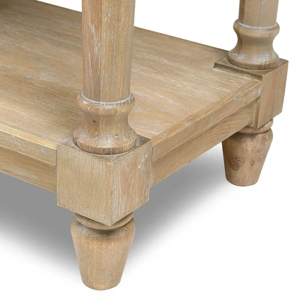 Large Console Table - Brown, Oak