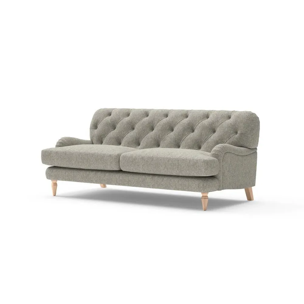 3-Seater Sofa - Green, Aquaclean Oxford