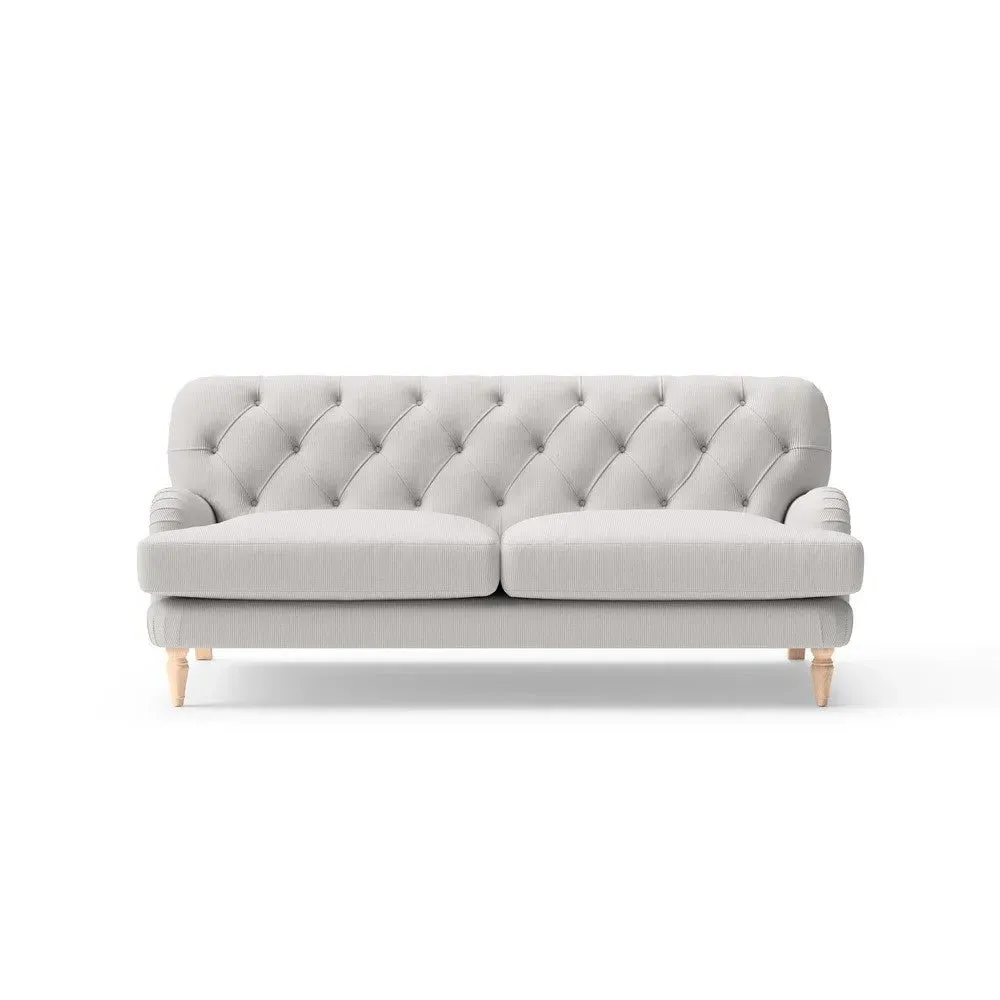 3-Seater Sofa - Grey, Broadway Stripe image