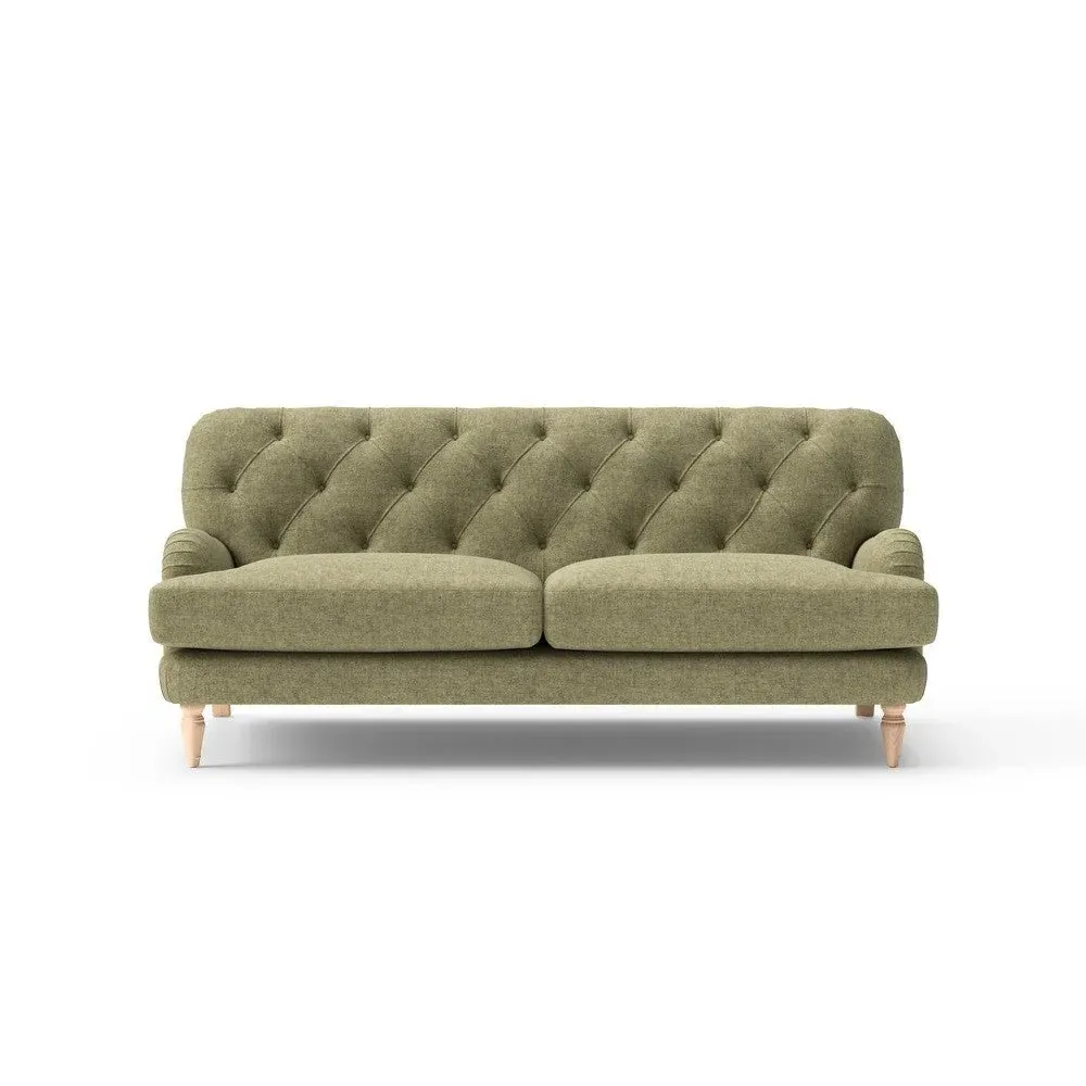 3-Seater Sofa - Sage, Aquaclean Oxford image