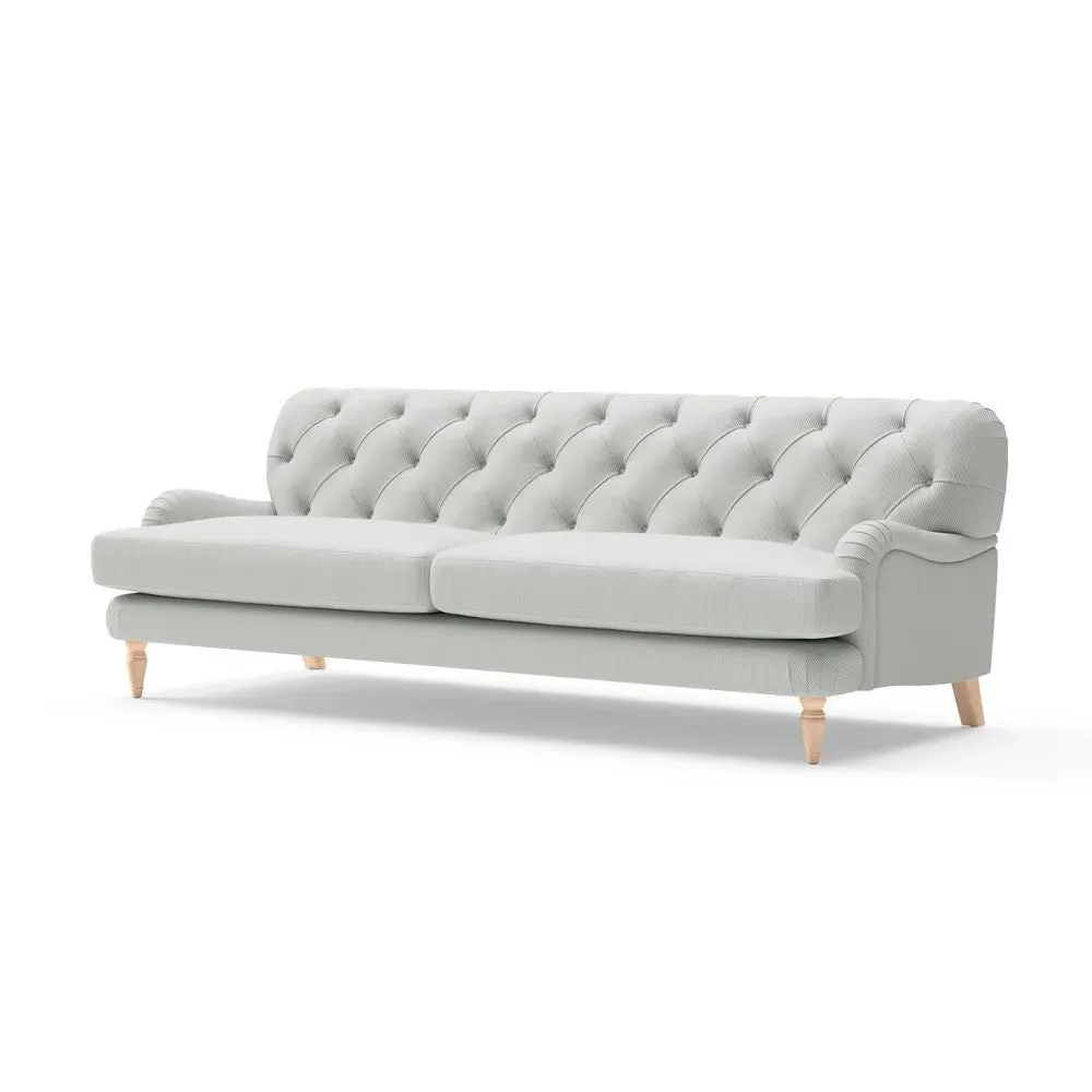 4-Seater Sofa - Duck Egg, Broadway Stripe