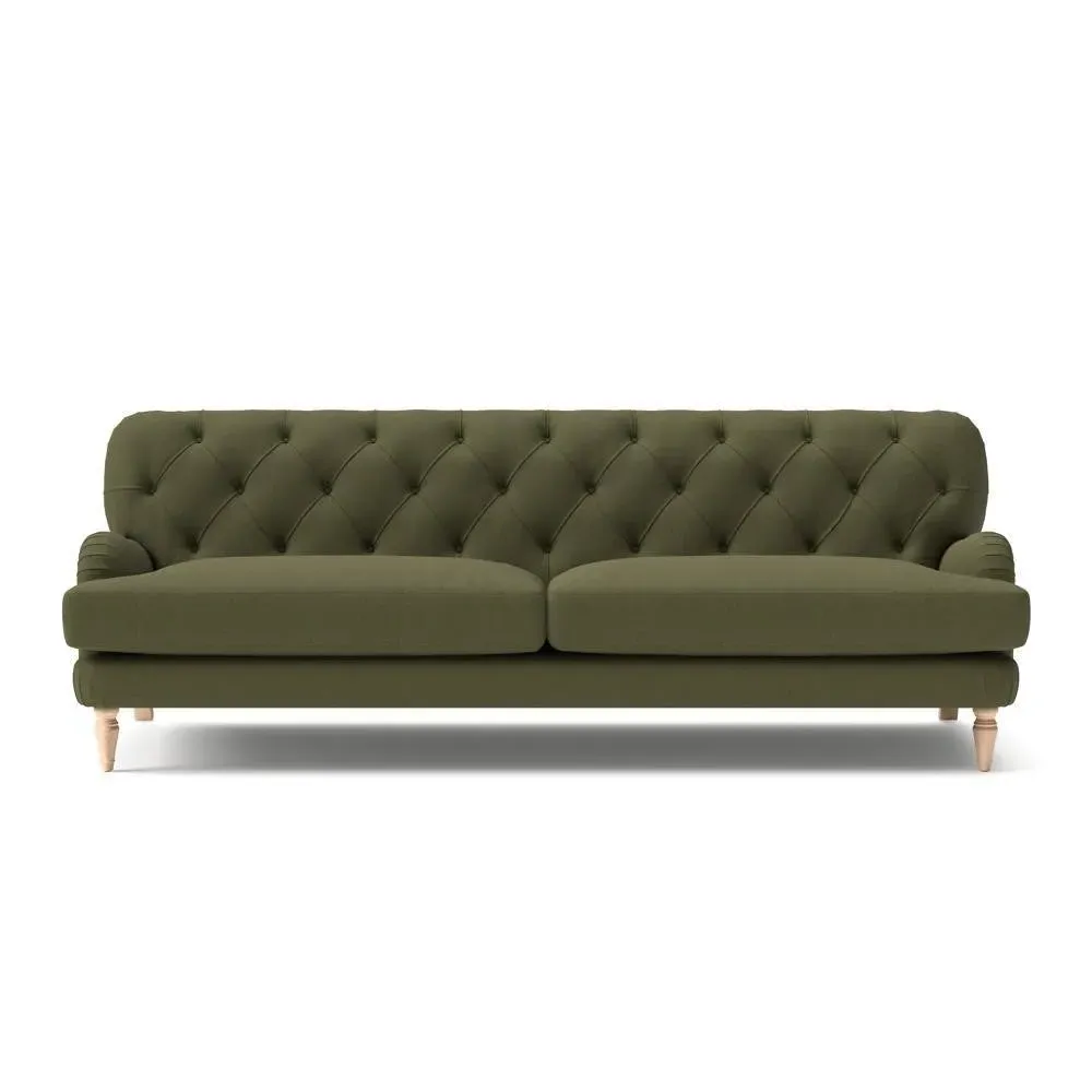 4-Seater Sofa - Forest Green, House Linen Mix