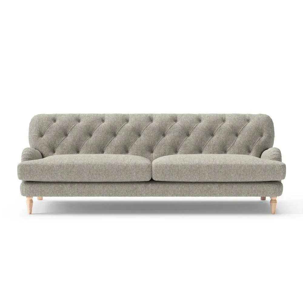 4-Seater Sofa - Green, Aquaclean Oxford