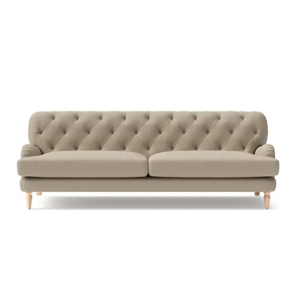 4-Seater Sofa - Natural, House Linen Mix