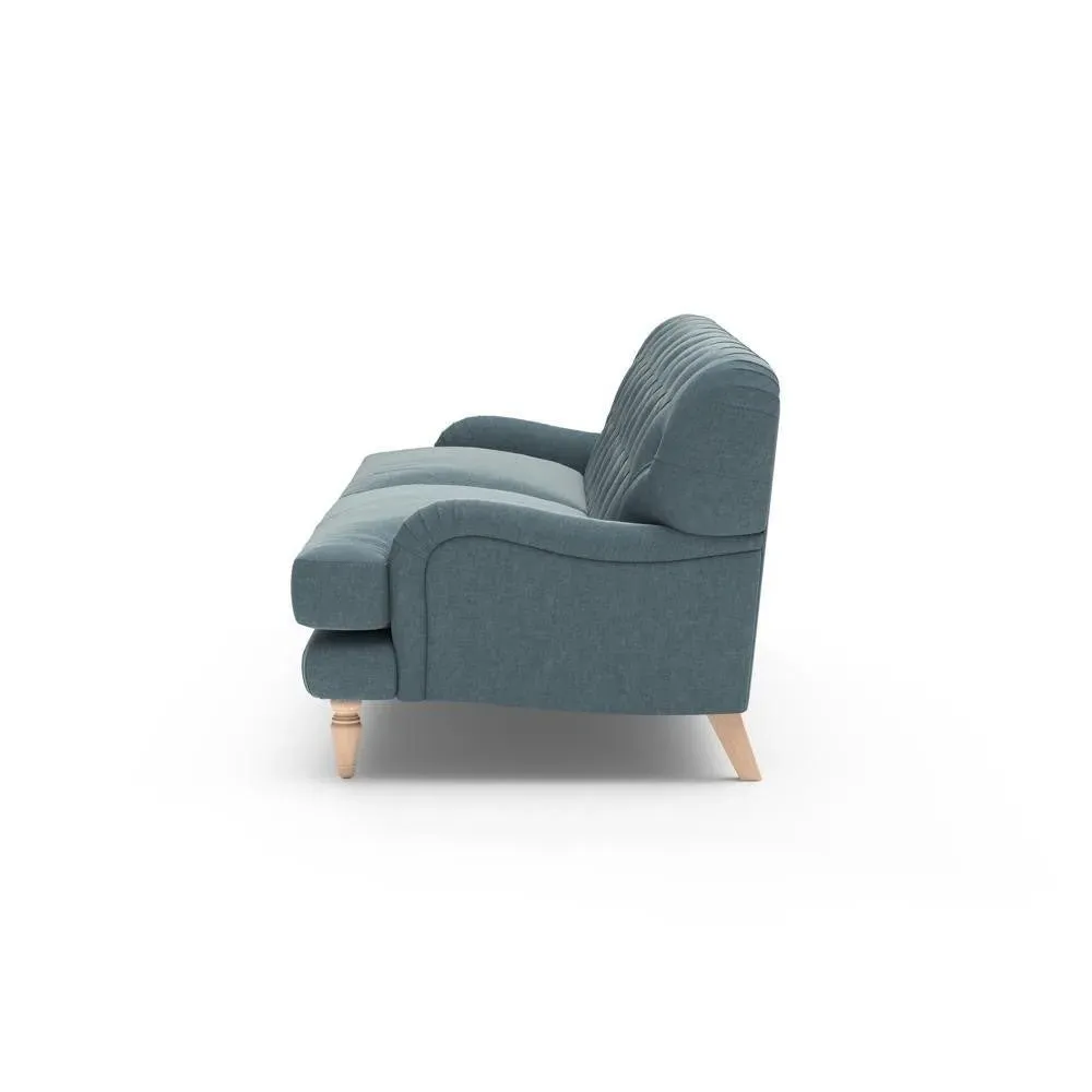 4-Seater Sofa - Teal, Eco Chenille
