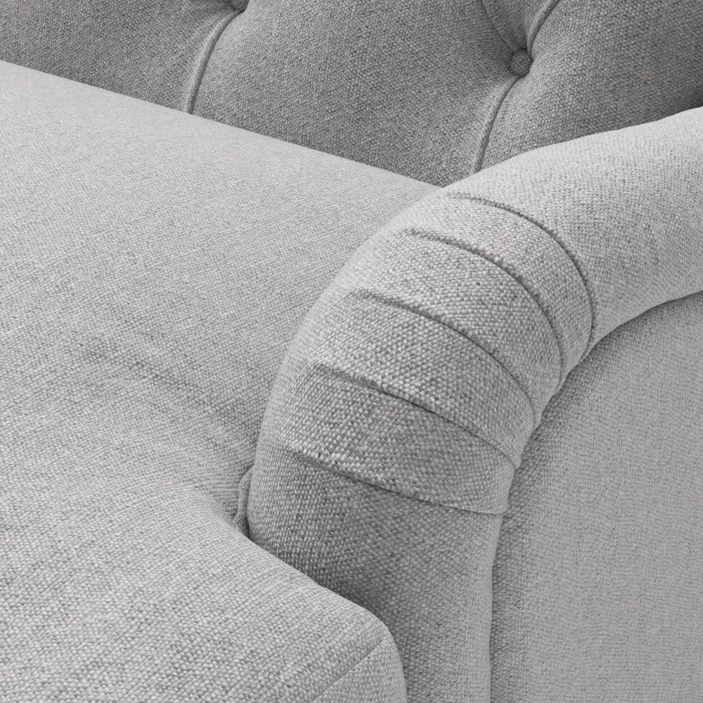 Armchair - Grey, Rustic Weave