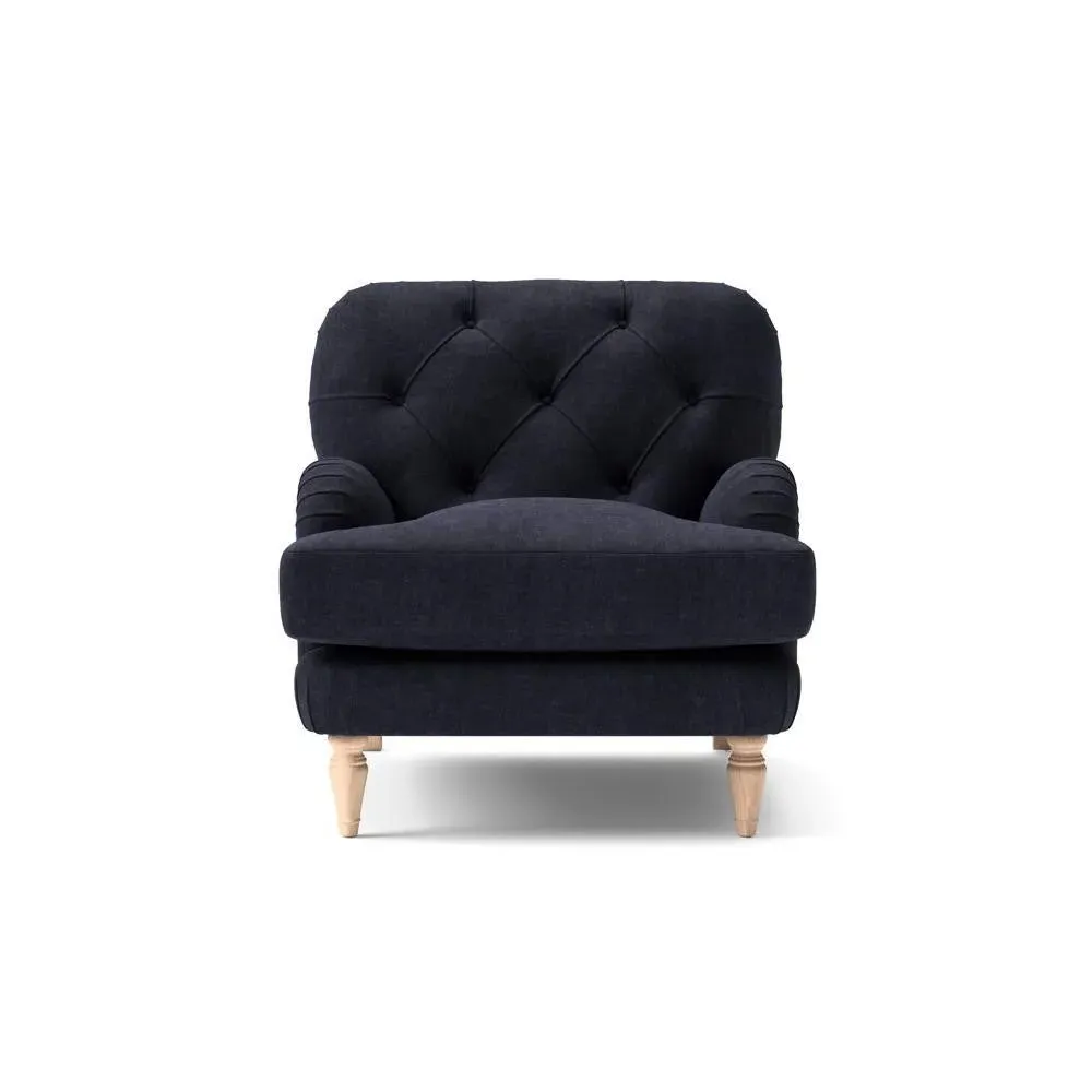 Armchair - Ink, Eco Chenille