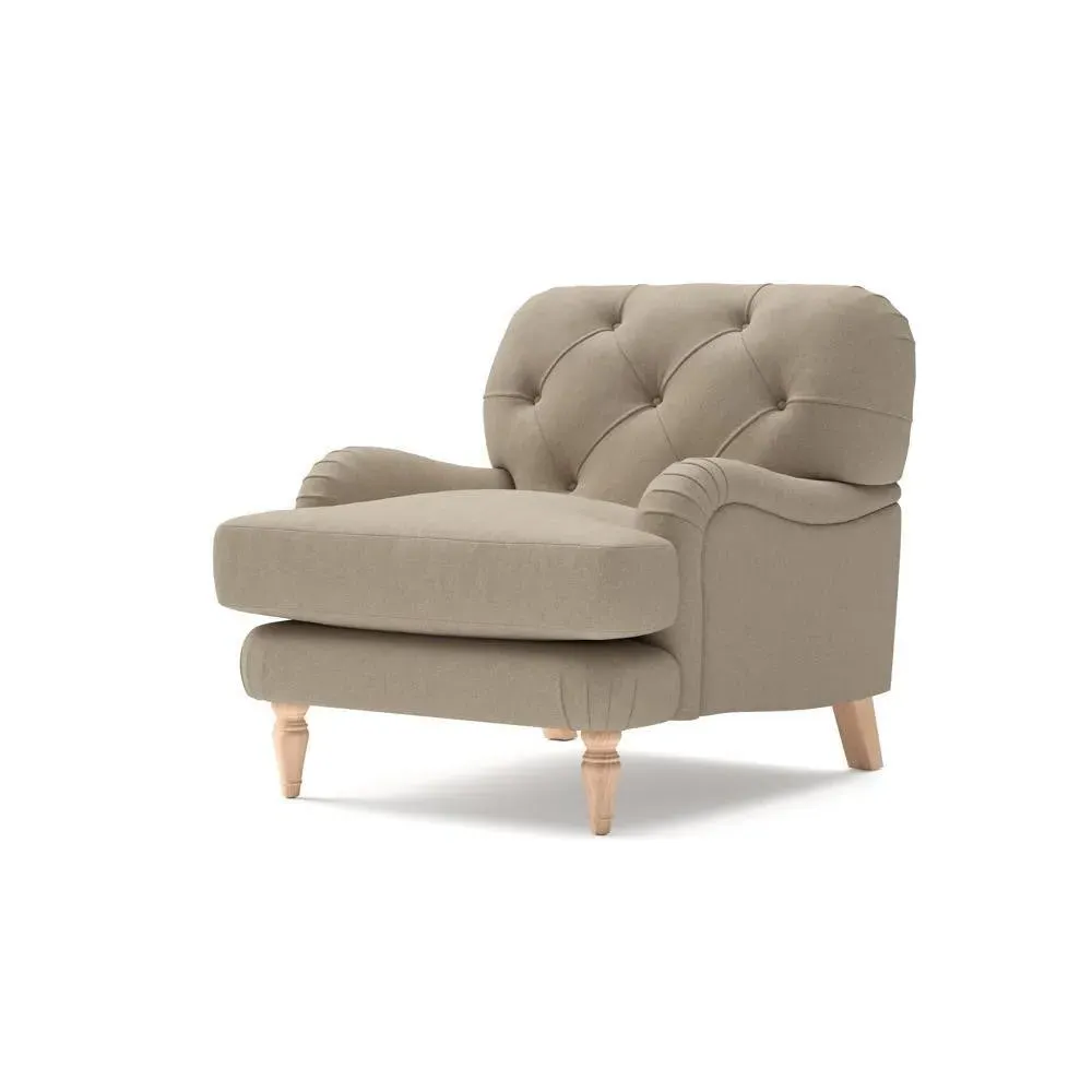 Armchair - Natural, House Linen Mix