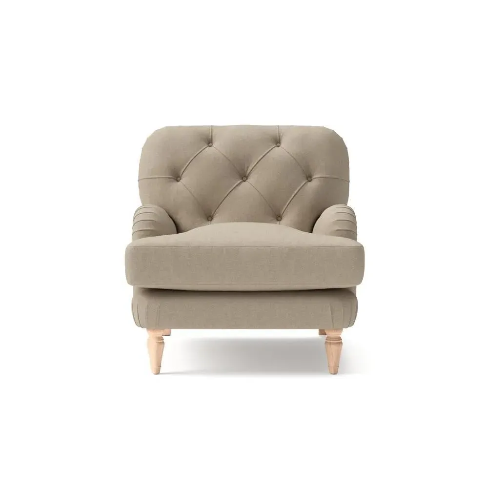 Armchair - Natural, House Linen Mix