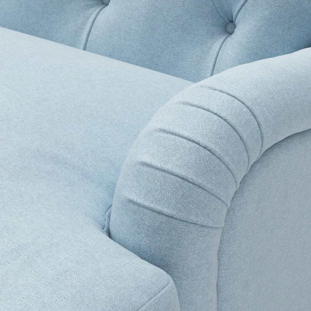 Armchair - Sky Blue, House Linen Mix