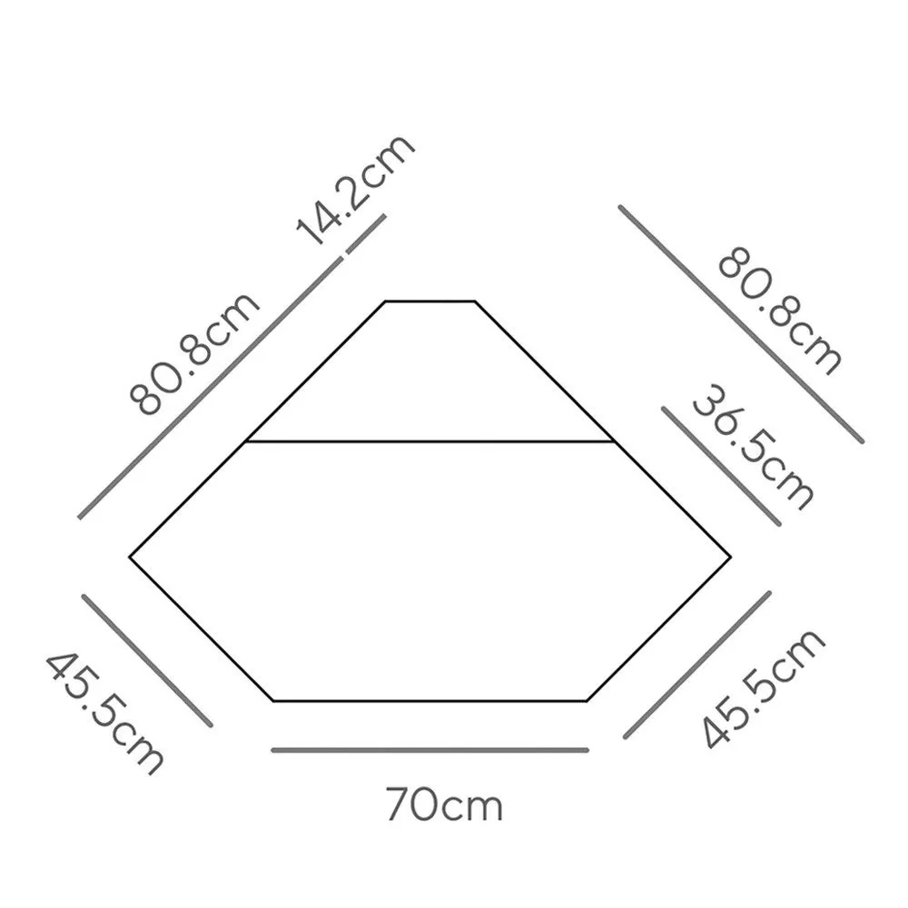 Chalford Corner Desk - Inky Blue, Oak