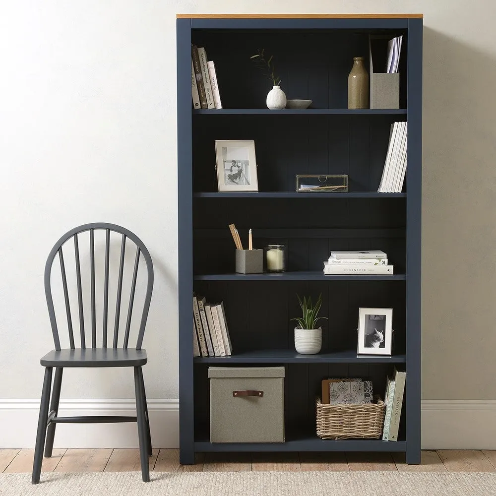 Large Bookcase - Inky Blue