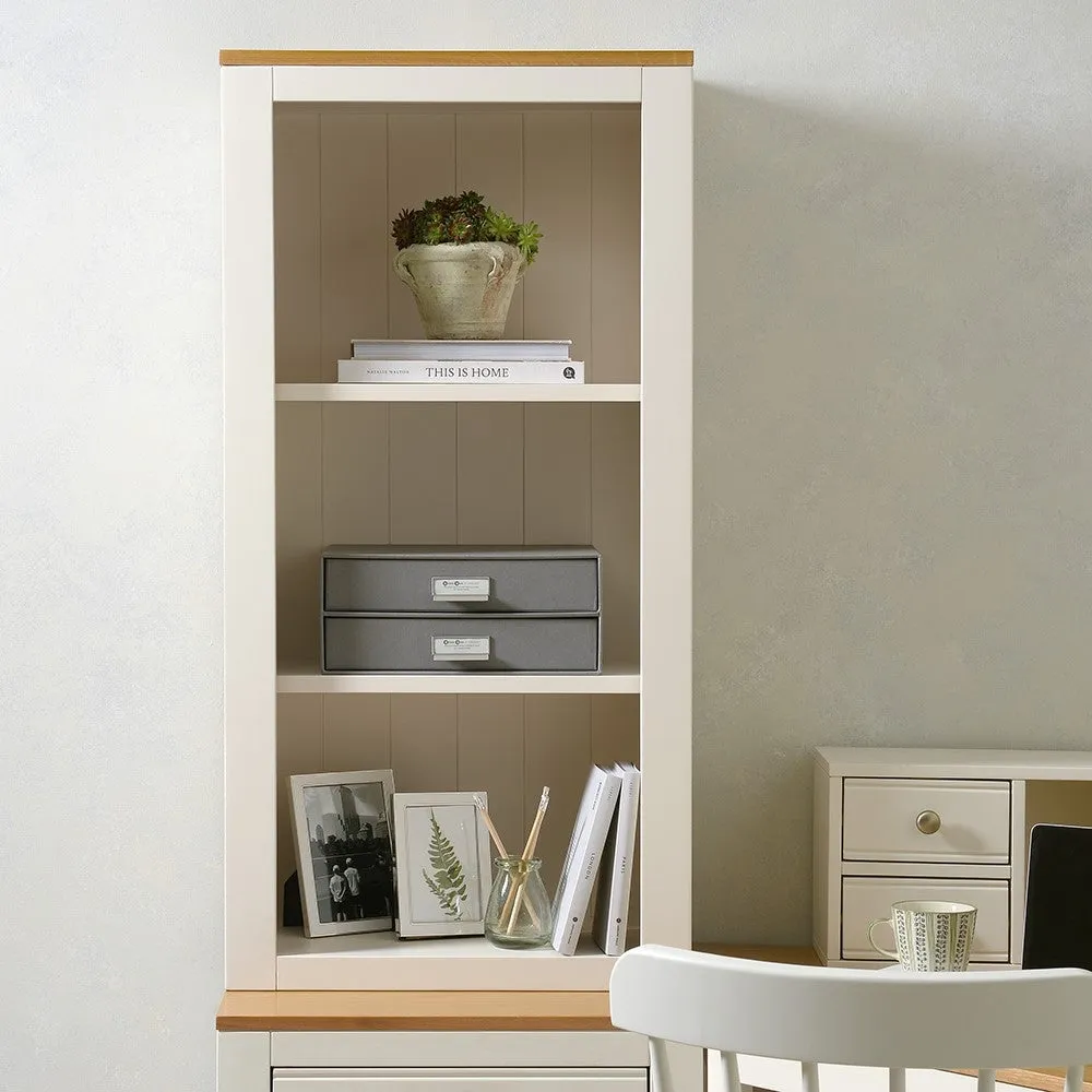 Chalford Desk Top Bookcase - Warm White