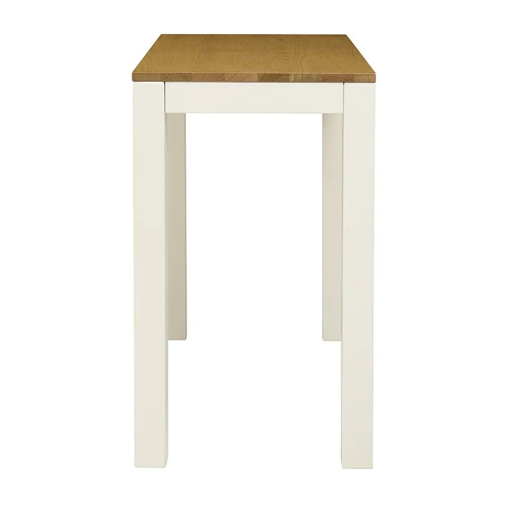 Chalford Desk - Warm White, Oak