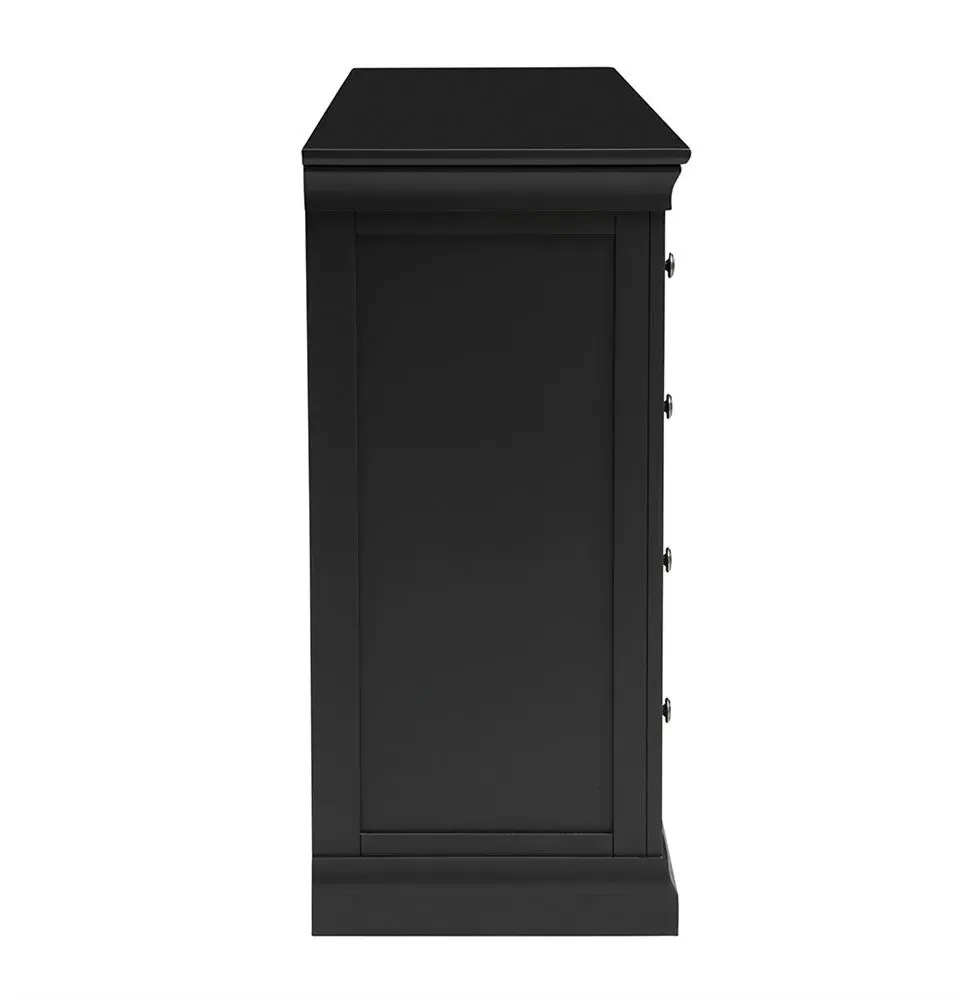 10 Drawer Chest - Dusky Black