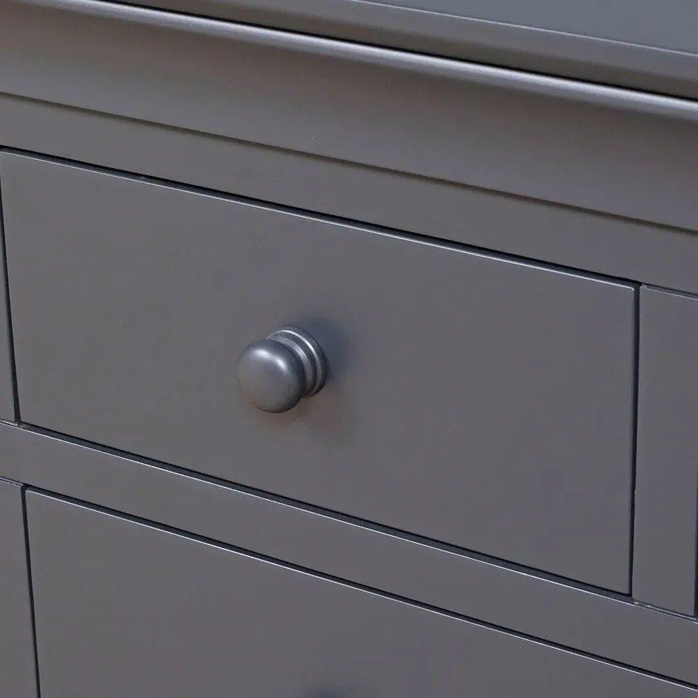 10 Drawer Chest - Dusky Black