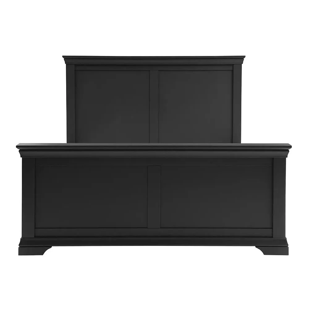 Chantilly King Size Bed Frame - Black