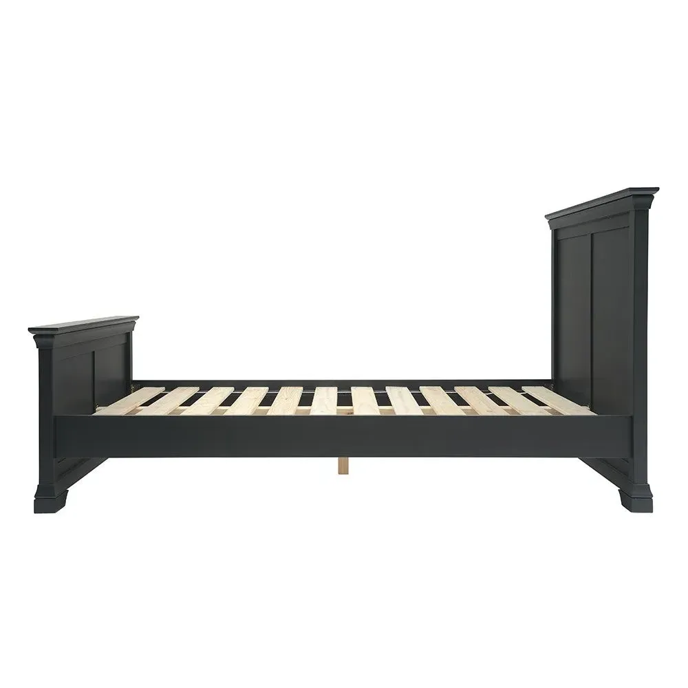 Chantilly King Size Bed Frame - Black