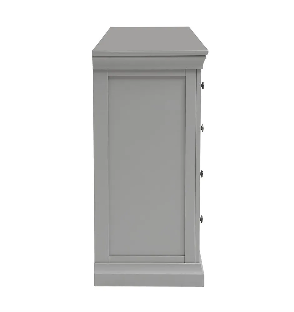 10 Drawer Chest - Pebble Grey