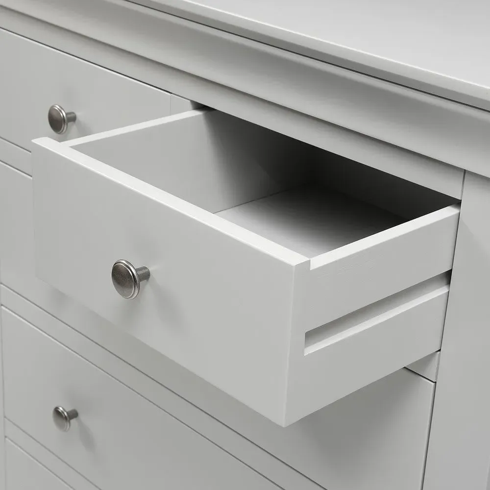10 Drawer Chest - Pebble Grey