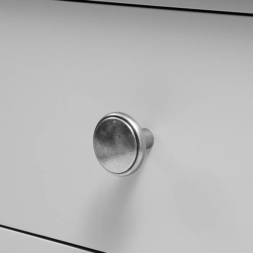 Chantilly 3 Drawer Petite Chest - Pebble Grey