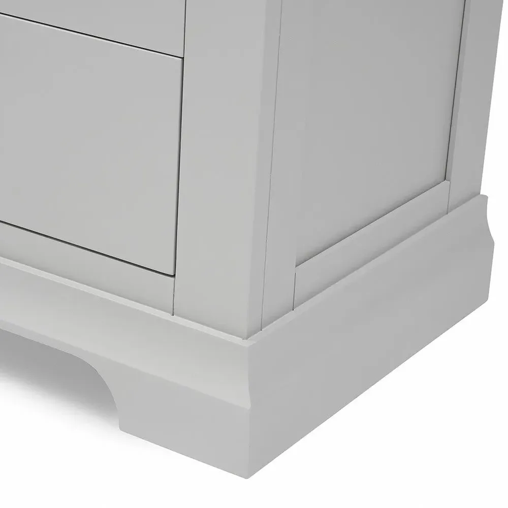 Chantilly 7 Drawer Chest - Pebble Grey