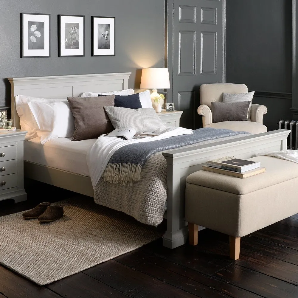Chantilly Bed Frame - Pebble Grey