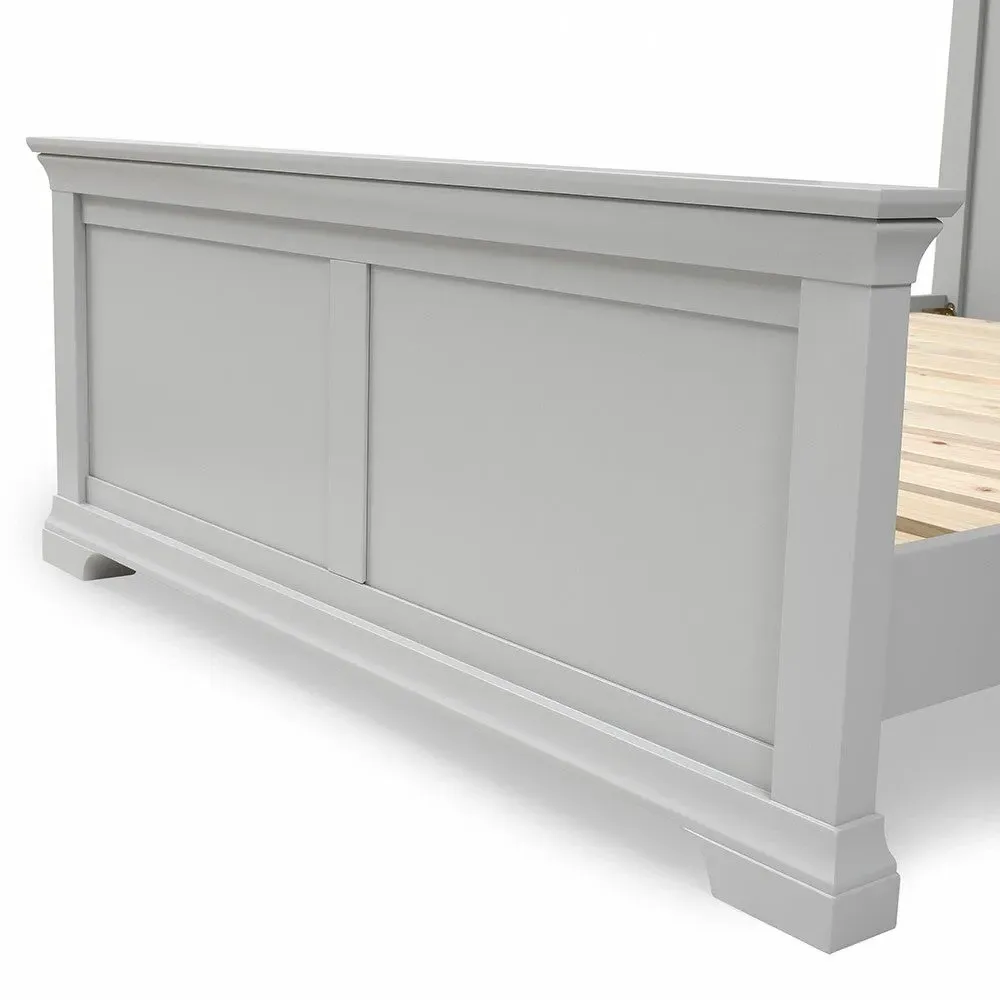 Chantilly Bed Frame - Pebble Grey