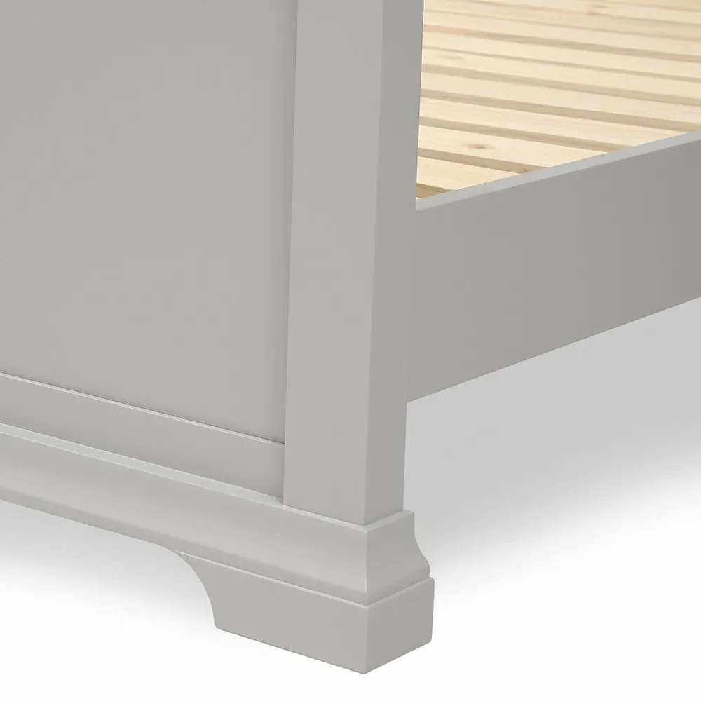Chantilly Bed Frame - Pebble Grey