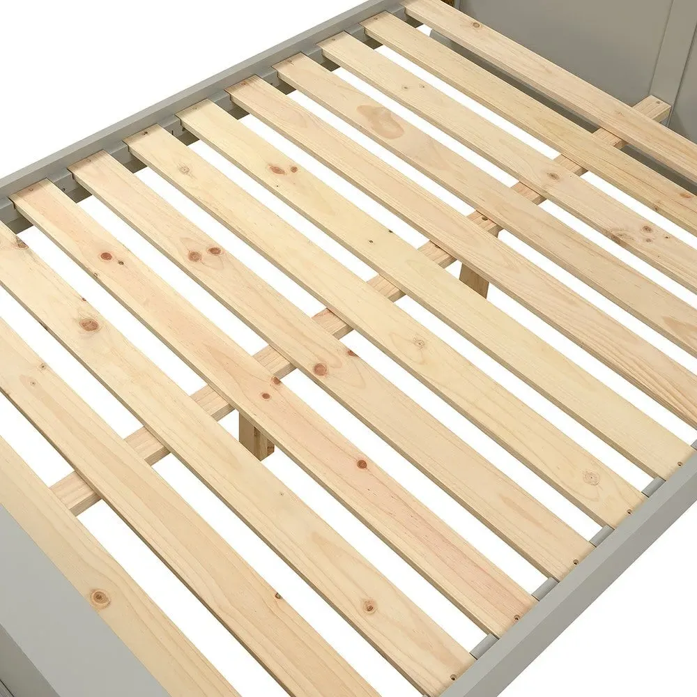 Chantilly Bed Frame - Pebble Grey