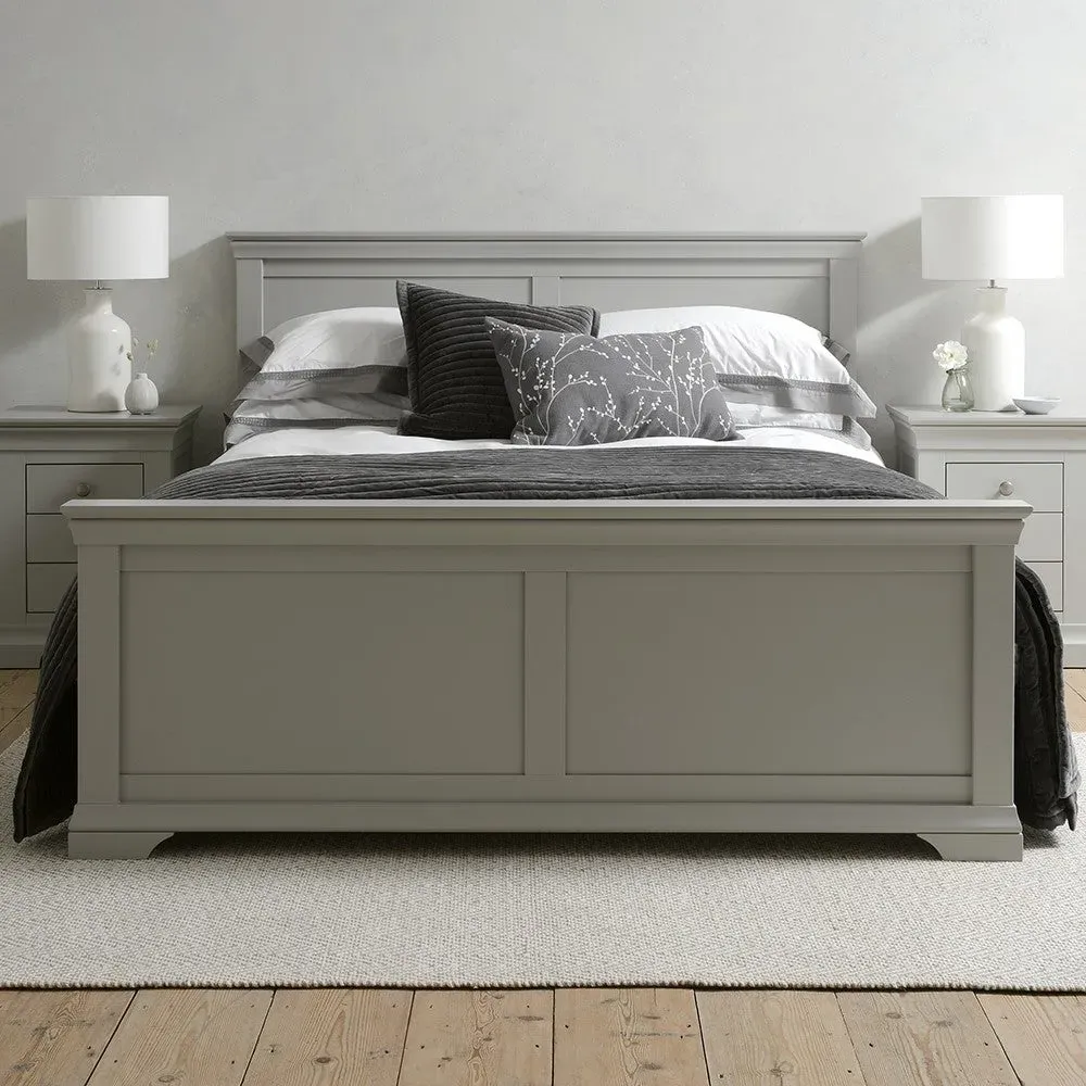 Chantilly Bed Frame - Pebble Grey image