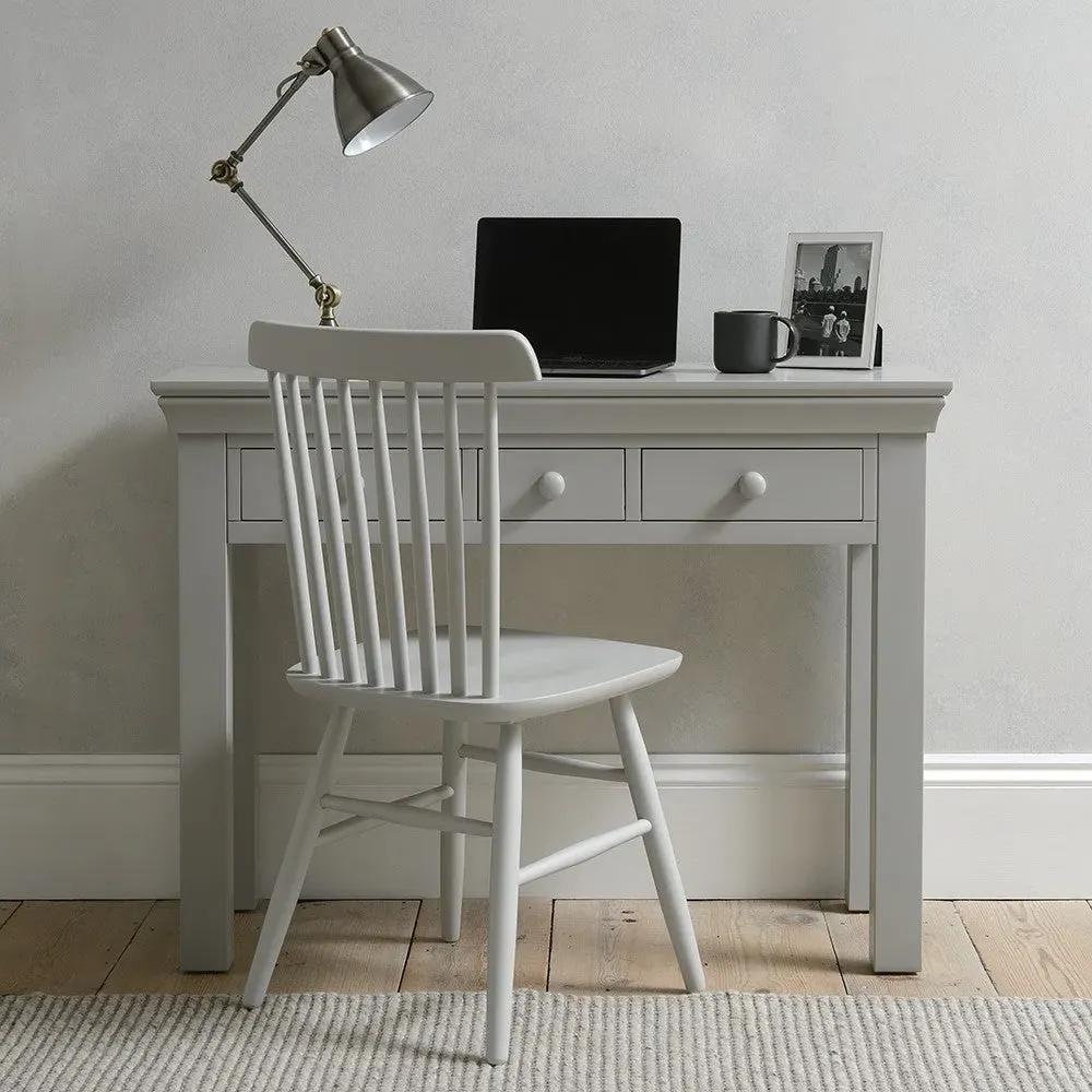 Chantilly Console Desk - Pebble Grey image