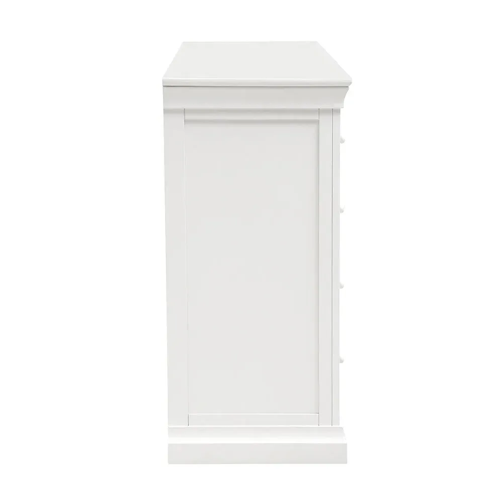 Chantilly 10 Drawer Chest - Warm White