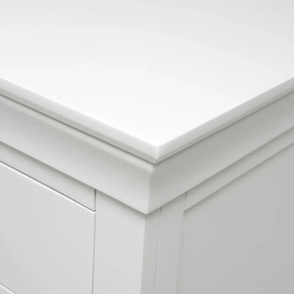 Chantilly 10 Drawer Chest - Warm White