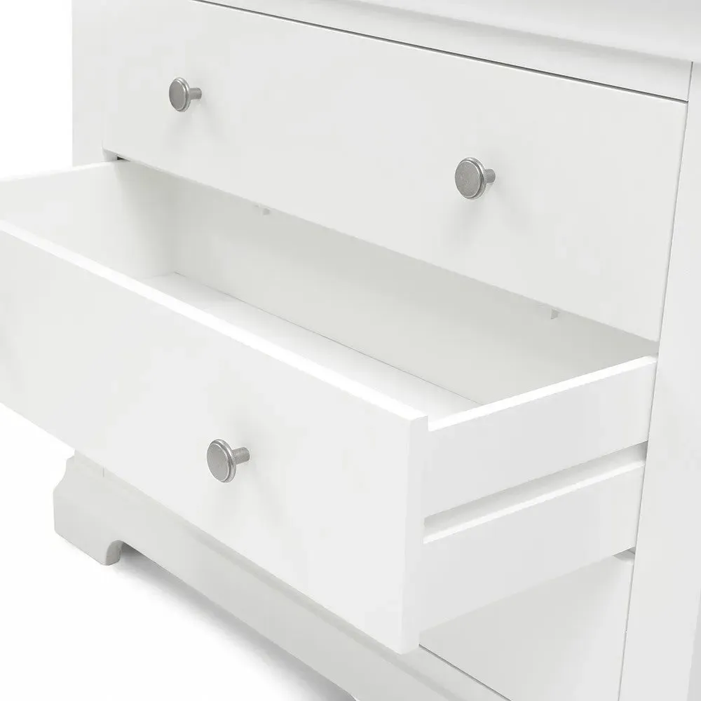 Chantilly 3 Drawer Petite Chest - Warm White